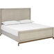 Valencia Taupe / Brass Bed, King